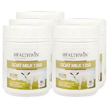 [해외] 산양유 단백질 분말 락토페린 산양단백질 초유 1350mg 300정 뉴질랜드 헬스윈 5개