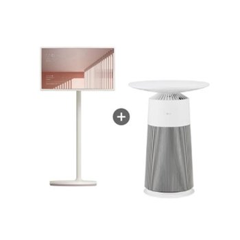 LG 공기청정기 + 스탠바이미 AS064PWBAR+27ART10DKPL 배송무료