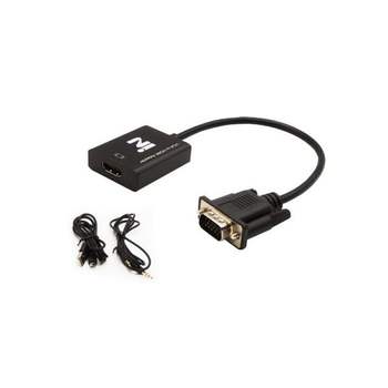 컴퓨터 그래픽 카드 변환기 VGA to HDMI 단자 컨버터 케이블타이 케이블 편성표 rca 광케이블