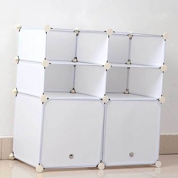 화이트협탁 다용도수납장 수납정리함 DIY수납장 (WFG2COX)