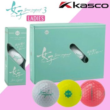 카스코 제우스 임팩트 레이디스 3 고반발골프공 TA3812852