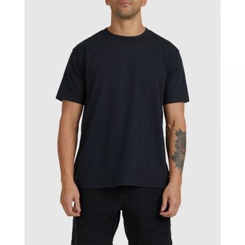 [해외] RVCA 남성용 기본 티셔츠 - 블랙 7948723
