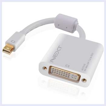 NEXTLINK-MDPD02 MiniDisplayport to DVI 컨버터 모니터컨버터 rgb선택기