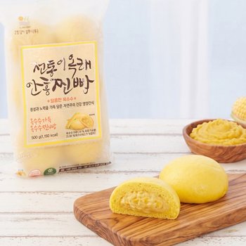 전통이옥래 안흥찐빵 달콤한 옥수수 50g x 10개입 x 2봉