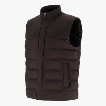 배색 경량 다운 베스트 6K71401