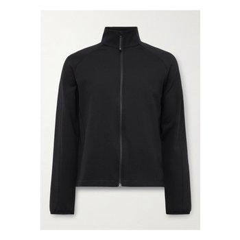 [해외] 아즈텍 마운틴 에이젝스 슬림핏 스트레치 저지 집업 스키 미드레이어 블랙 1647597356015771