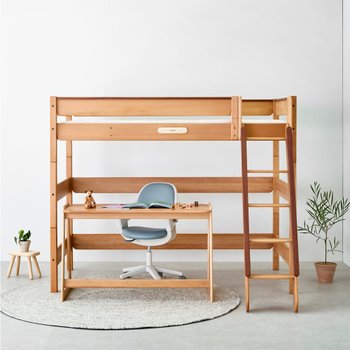 CHUZHOU SOOPSORI Co.,Ltd. 우드베어키즈 높은벙커침대 원목 어린이 가구