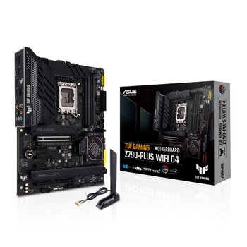 [해외] <b>ASUS</b> INTEL CPU(LGA1700) <b>Z790</b> ATX TUF GAMING Z790-PLUS WIFI D4  제12세대·13세대 대응 칩셋