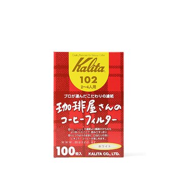메가커피 칼리타 커피샵 커피필터 2 4인용 화이트 100매 102