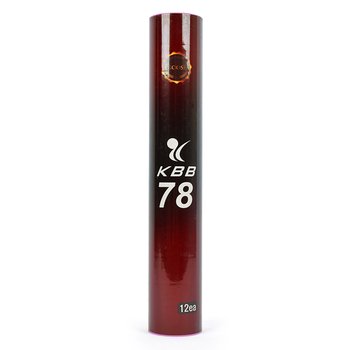 KBB 78 셔틀콕 배드민턴공 거위 깃털 동호인 클럽 게임용