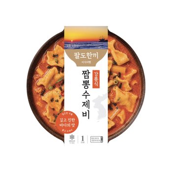 팔도한끼 강릉식 짬뽕수제비 321.3g x 12개