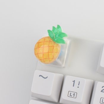 키캡 과일 파인애플 포인트 커스텀 기계식 키보드 꾸미기 키캡놀이 클릭커