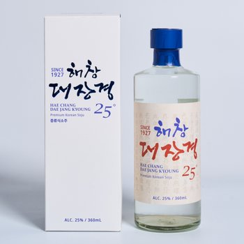 해창대장경 25도 360ml 해창 막걸리 소주 (케이스 포함)