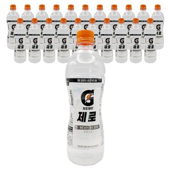 롯데 게토레이 제로 600ml x 24PET