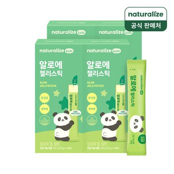 키즈 알로에 젤리스틱 14포 4박스 / 샤인머스캣맛
