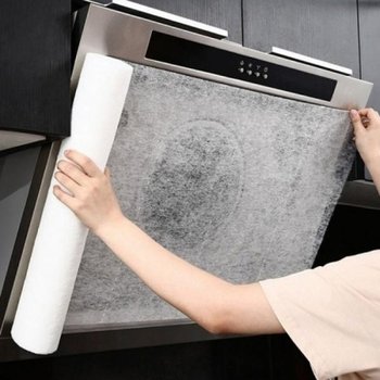 ( )주방 가스레인지 가스렌지 후드 필터 커버 기름때 오염 방지 덮개 M10850