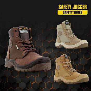 세이프티조거 러쉬 6인치 지퍼타입 작업신발 안전화 남성운동화