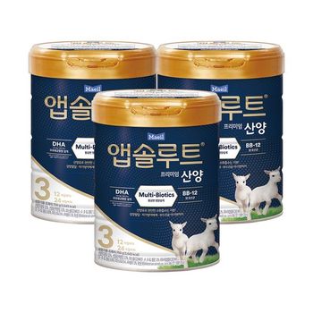 산양 분유 3단계 750g 3캔_P306937846