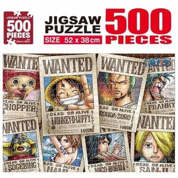 원피스퍼즐 직소퍼즐 500p 학산문화사 현상수배 <b>애니</b> 맞추기 <b>모</b>자이