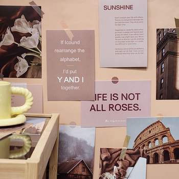 엽서 113QMZ65 감성 인테리어 촬영 세트 행운