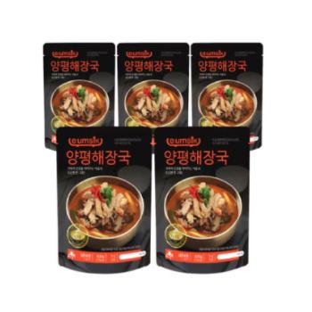 청우식품 이음식 양평해장국 800g 5개 든든한 식사 (S44229175)