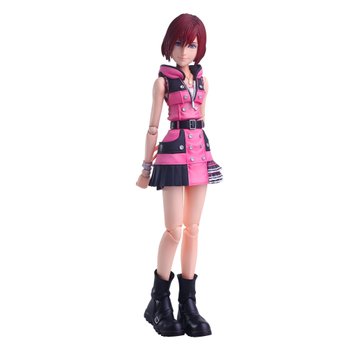 [해외] KINGDOM HEARTS III 플레이아츠 카이 카이리 PVC제 도장이 끝난 가동 피규어