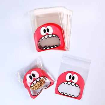 공룡 선물 투명 포장 비닐 중 10x13cm 100매 DD-10934 (S9472730)