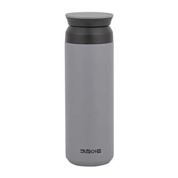키친아트 라팔 라떼 보온보냉 진공텀블러 실버 480ml