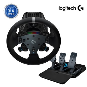 로지텍코리아 공식 RS50 레이싱 휠 + 레이싱 페달 패키지 (PC/PS호환)