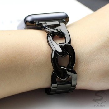 [수나르]핏빗 버사1 Fitbit Versa 호환 스마트워치 체인 메탈 밴드 시계줄 스트랩