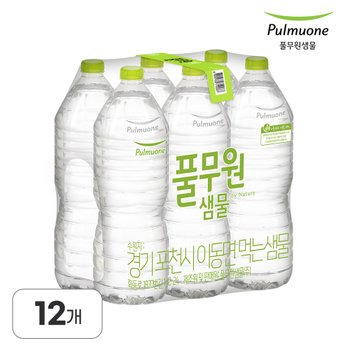 생수 2L X 12병