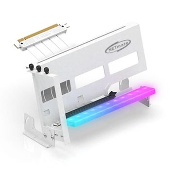 PCI-E 4.0 라이저 케이블 화이트 컴퓨터부품 그래픽카드수직 컴퓨터용품 라이저케이블