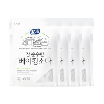 참 순수한 베이킹소다 2kg x 4개