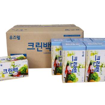 유즈웰 크린백 17x25cm 300매 16P 위생 비닐봉투 봉지 주방봉투 위생롤팩 일회용비닐봉지