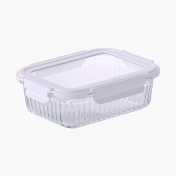 웨이브락 내열유리 밀폐용기 G 유리뚜껑 직사각 1000ml