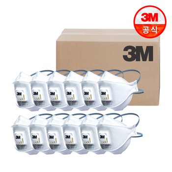 3M 1급 접이식 방진마스크 9322K 10개입 X 12팩 (총120개)