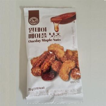 [웰빙창고] 프리미엄 믹스넛 원데이메이플넛츠 30봉 (S32760995)