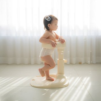 아가드 베이비 폴딩 샤워 목욕 핸들 목욕의자 아기비데 기저귀갈이대