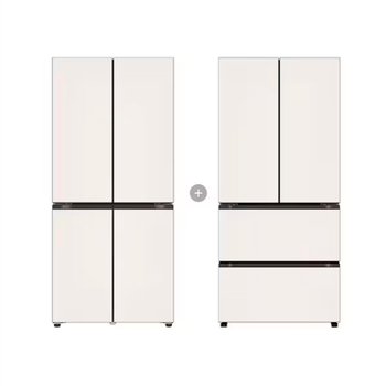 LG전자 디오스 양문형냉장고+김치냉장고 R984GBB012(M516GBB012S+Z484GBB123S) 무료배송상품