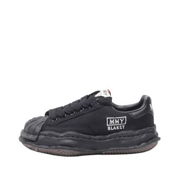 MIHARA YASUHIRO 25FW A08FW735-BLK/BLK (블레이키 캔버스 로우탑 스니커즈) 매장정품 237398