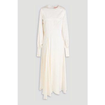 [해외] 록산다 실크 새틴 미디 드레스 화이트 46376663163032367