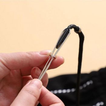 줄 끼우기 후드티 바지 끼우개 허리 끈 고무줄 넣기