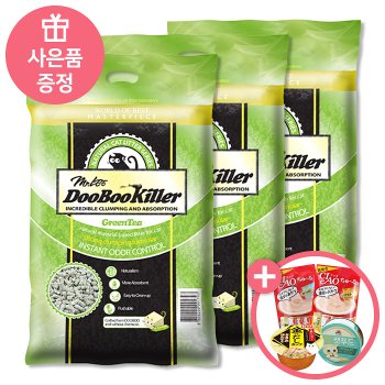 미스터리 두부킬러 그린티 고양이 모래 (AK214) 2.8kg*6개