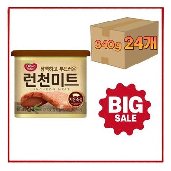 동원 런천미트 340g x 24개(1박스) (36193853)