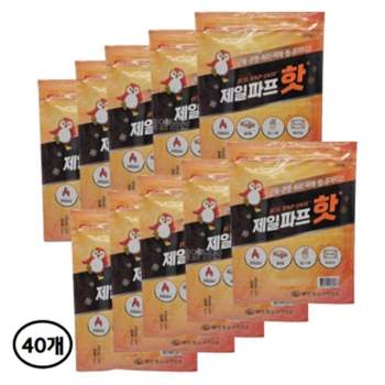 제일파프 JQP779E9 핫 5매입 붙이는 패드 패치 건강 찜질팩 40개