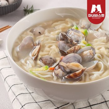 [마녀바스켓] 군산 엄마손 칼국수 6인분(칼국수면 6인분+소스6인분)*