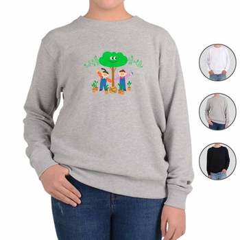 맨투맨 프린팅티셔츠 지구사랑 식목일 E 기본티