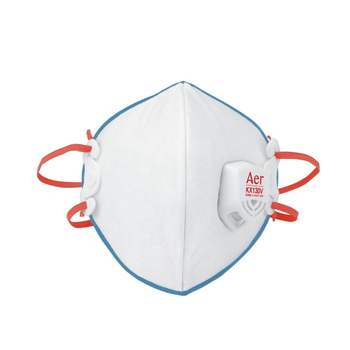 아에르 VY47AC01 안면부 여과식 보형물 방진마스크 KX130V (특급-활성탄) 10개