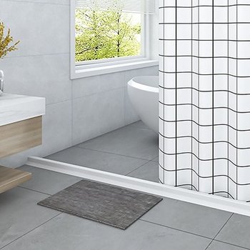 워터펜스 T자형 실리콘 물막이 샤워부스 물튐방지 (WB75AC4)