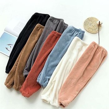 홈웨어 천사바지 파자마 잠옷바지 극세사바지 (WFH3YCP)